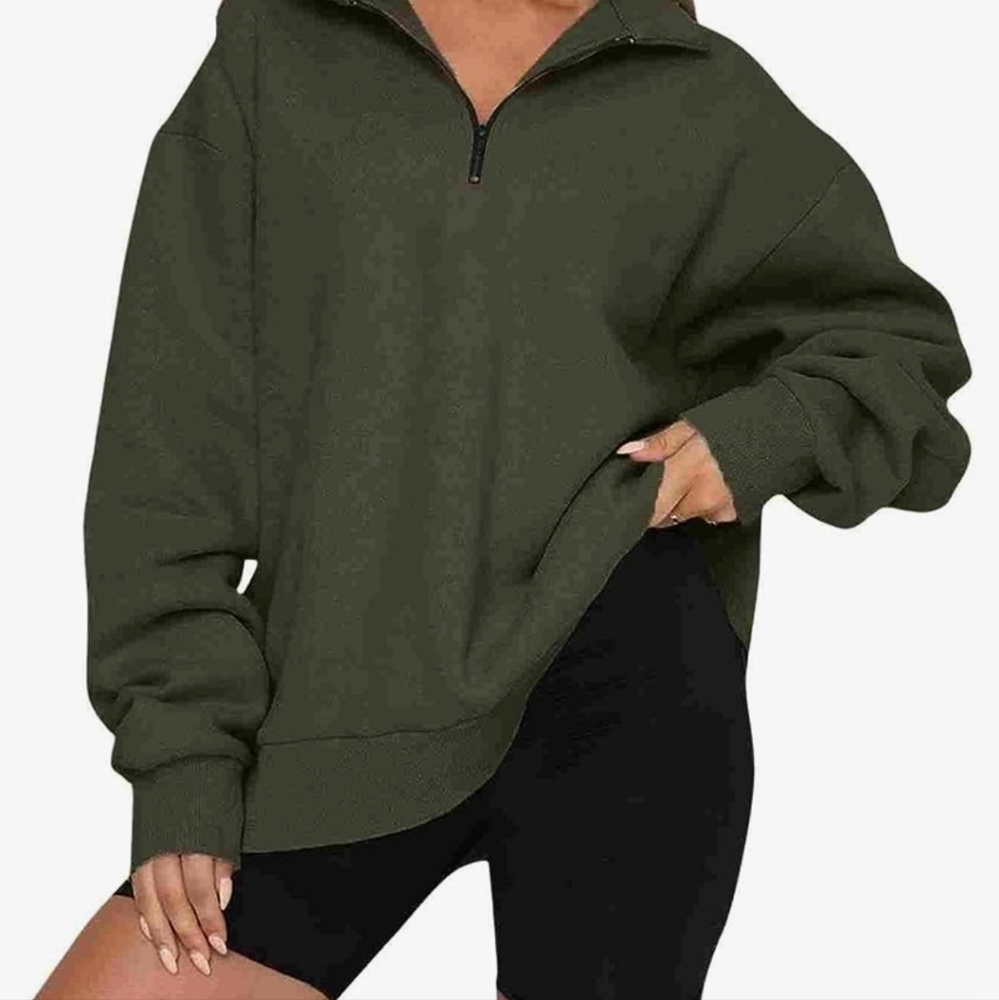 Quarter Zip Hoodie - Picture 2 of 2